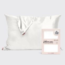 Satin Pillowcase in Ivory 2 Pack