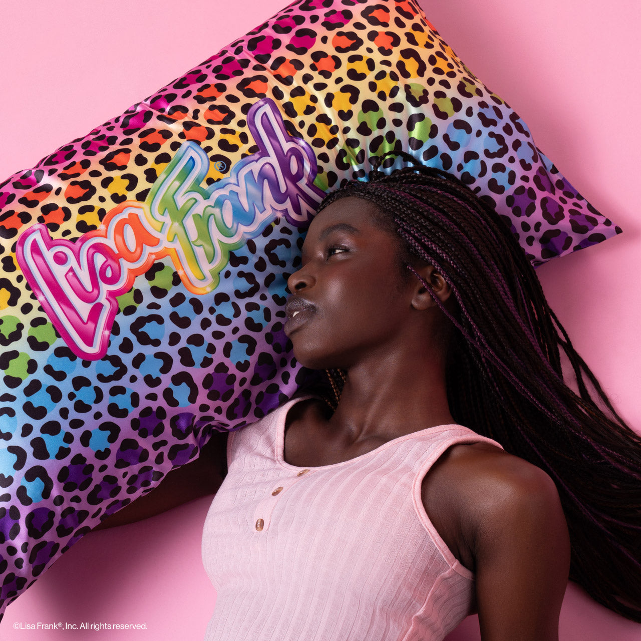 503400-503417-LisaFrankxKitsch-Standard_KingSatinPillowcase-RainbowLeopard-Model-2-1280x1280px_9031df56-e8b7-43f4-970c-3d6fe688b30e-1.jpg