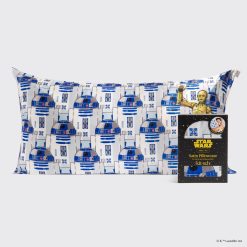 Star Wars™& Kitsch Satin Pillowcase in R2-D2 & C-3PO 2 Pack - King